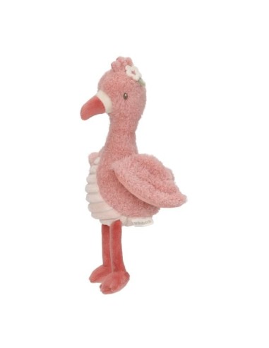 flamenco peluche 17cm safari friends little dutch ld8353