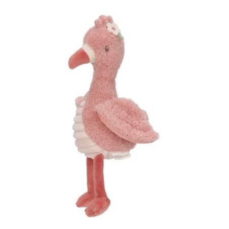 flamenco peluche 17cm safari friends little dutch ld8353