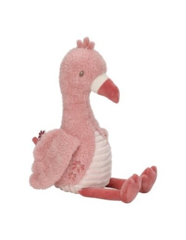 flamenco peluche 35cm safari friends little dutch ld8352