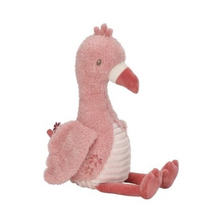 flamenco peluche 35cm safari friends little dutch ld8352