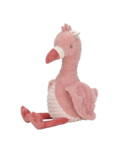 flamenco peluche 35cm safari friends little dutch ld8352