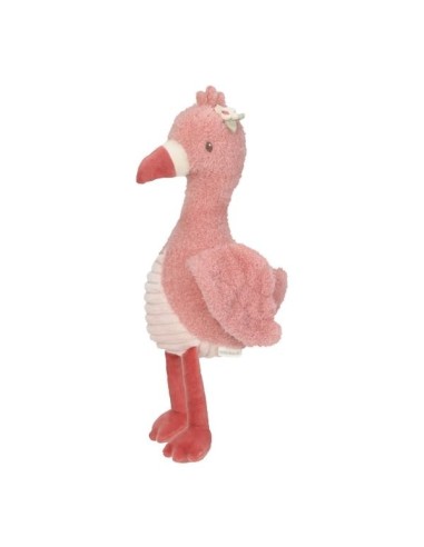 flamenco peluche 35cm safari friends little dutch ld8352