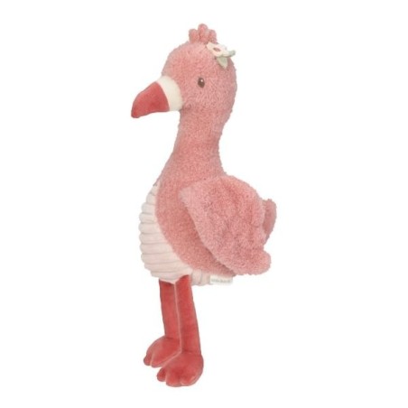 flamenco peluche 35cm safari friends little dutch ld8352