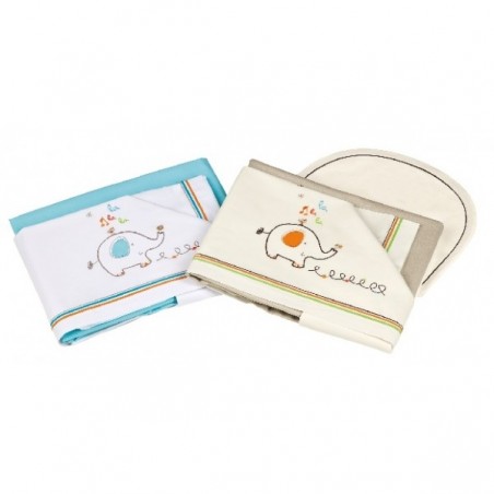 TRIPTICO COCHE ALGODON 40X80 PIRULOS