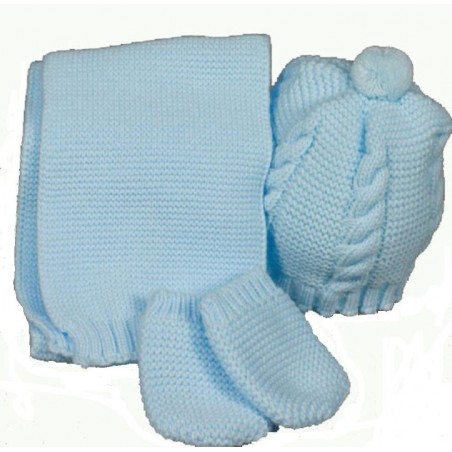 PACK 1 20935 GORRO+BUFANDA+MANOPLA  PAZ INV