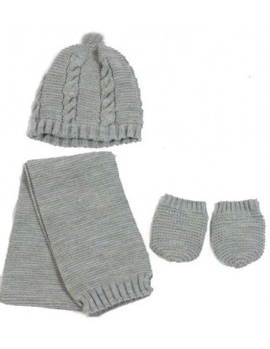 PACK 1 20935 GORRO+BUFANDA+MANOPLA  PAZ INV