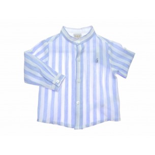 CAMISA 85304 TELA RAYAS VELERO PAZ RODRIGUEZ