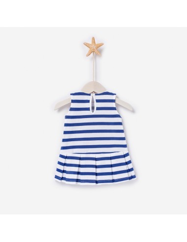 VESTIDO JERSEY RAYAS 09293 PUERTO PAZ RODRIGUEZ