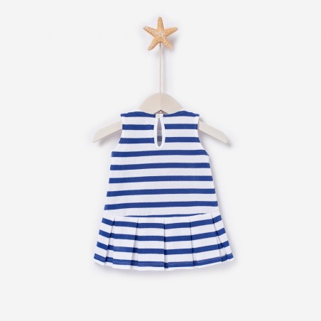 VESTIDO JERSEY RAYAS 09293 PUERTO PAZ RODRIGUEZ