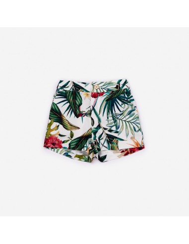 PANTALON SHORT ESTAMPADO 05431 TROPICAL PAZ RODRIGUEZ