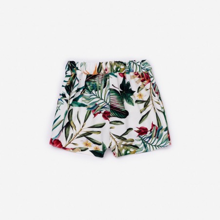 PANTALON SHORT ESTAMPADO 05431 TROPICAL PAZ RODRIGUEZ