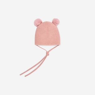 GORRO 90059G POMPONES DE PELO CONSTELACION PAZ RODRIGUEZ 2