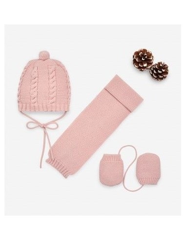 CONJUNTO GORRO + BUFANDA + MANOPLAS PAZ RODRIGUEZ