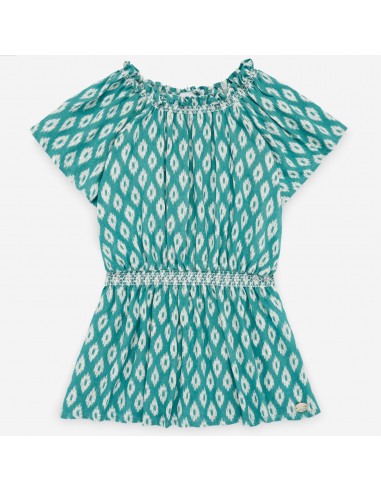 Vestido niña verano nido de abeja "Nereidas" PAZ Rodríguez