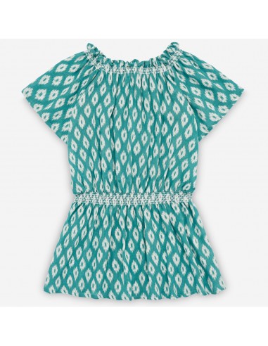 Vestido niña verano nido de abeja "Nereidas" PAZ Rodríguez