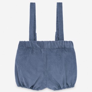 PANTALON CORTO CON TIRANTES CIERVO 35186 PAZ RODRIGUEZ 2
