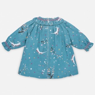VESTIDO BEBE ESTAMPADO AVE... 2